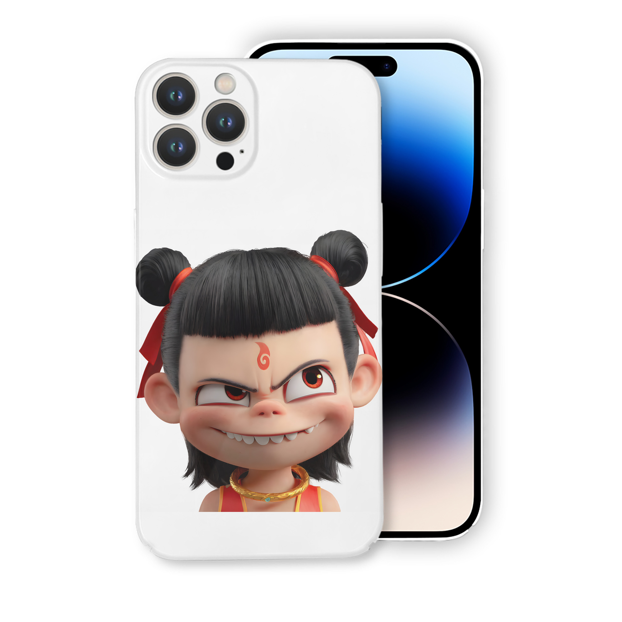 （画像用） Ne Zha 2 ナタ 魔童の大暴れ 【iPhone 14シリーズ対応】ハードケース